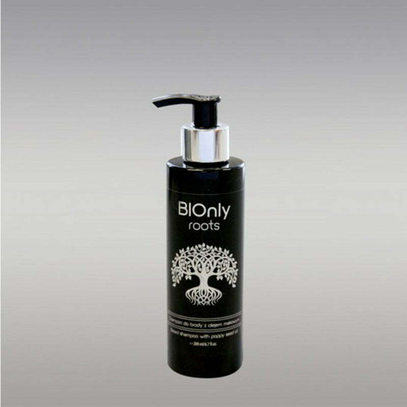 BIOnly roots - Szampon do brody z olejem makowym 200ml
