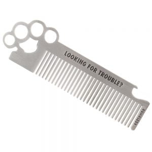 Schmiere/Rumble59 Comb Knuckle Duster  - Metalowy grzebień