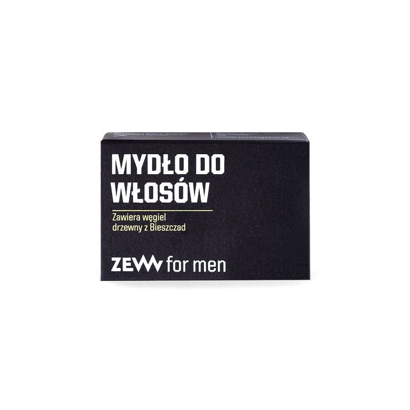 Zew - Mydło do włosów z węglem drzewnym 85ml