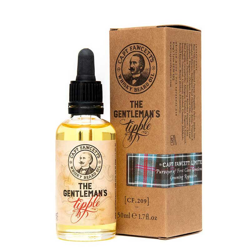Captain Fawcett Whisky Beard Oil The Gentleman's Tipple - Olejek do brody 10ml / 50ml