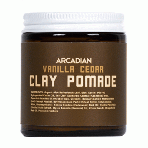 Arcadian Vanilla Cedar Clay Pomade - Glinka do włosów 115g