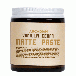 Arcadian Vanilla Cedar Matte Paste - Kremowa pomada do włosów 115g
