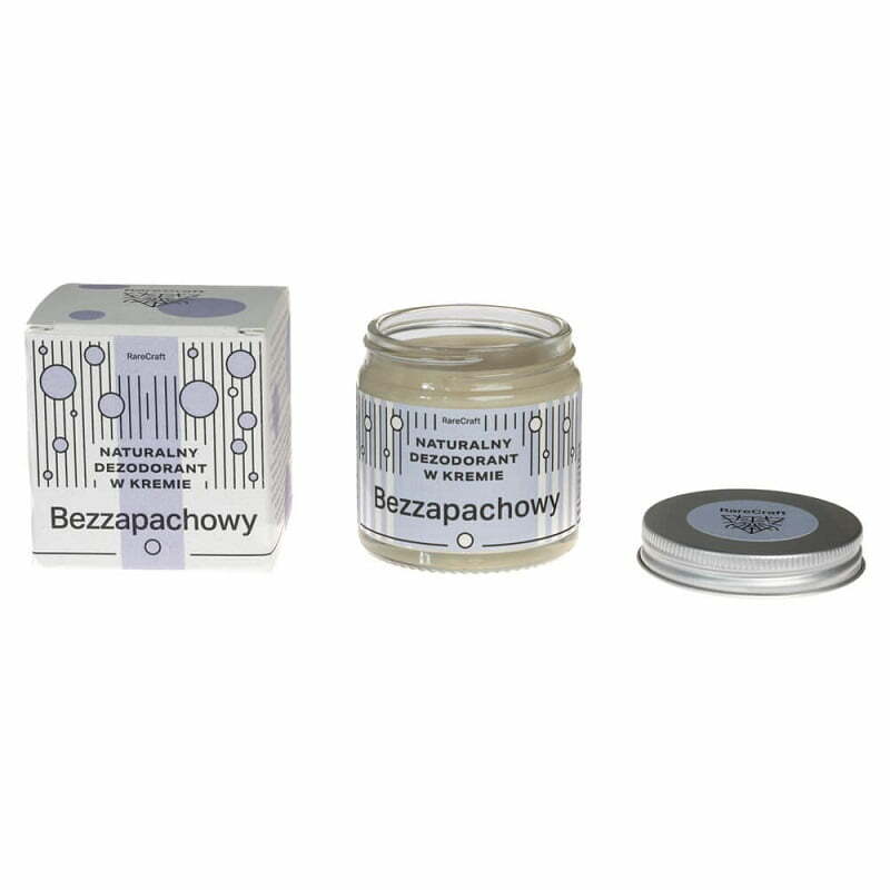 RareCraft - Bezzapachowy dezodorant w kremie 60ml