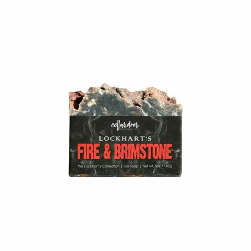 LOCKHART'S X CELLAR DOOR FIRE AND BRIMSTONE - Mydło do ciała 142g