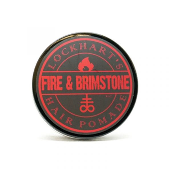 Lockhart's Fire & Brimstone Medium Hold - Woskowa pomada do włosów 105g