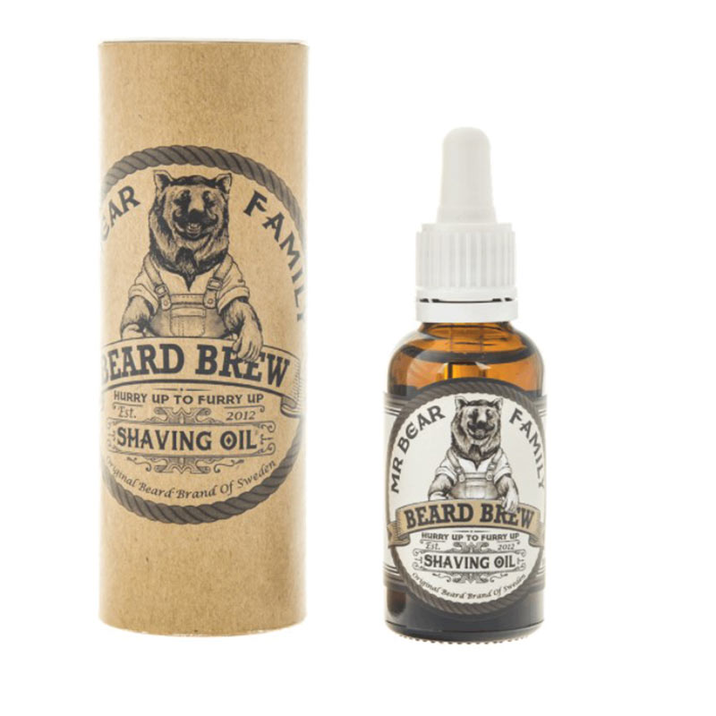 Mr Bear Family Shaving Oil - Olejek do golenia 30ml
