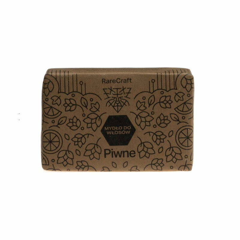 RareCraft - Mydło do Włosów Piwne 110g RareCraft - Mydło do Włosów Piwne 110g