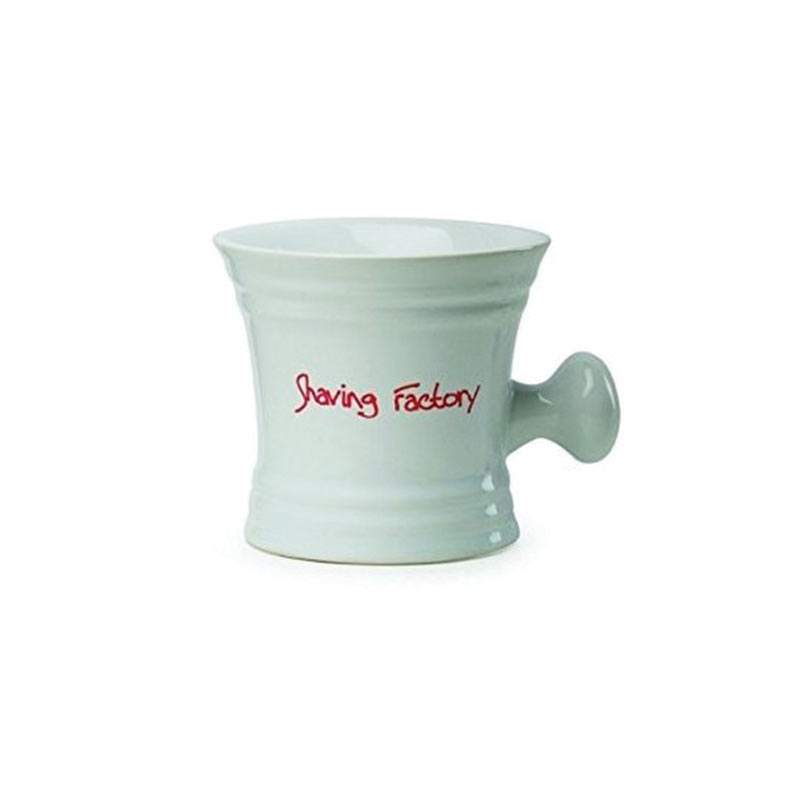 Shaving Factory White Mug - Ceramiczny Tygiel Do Golenia