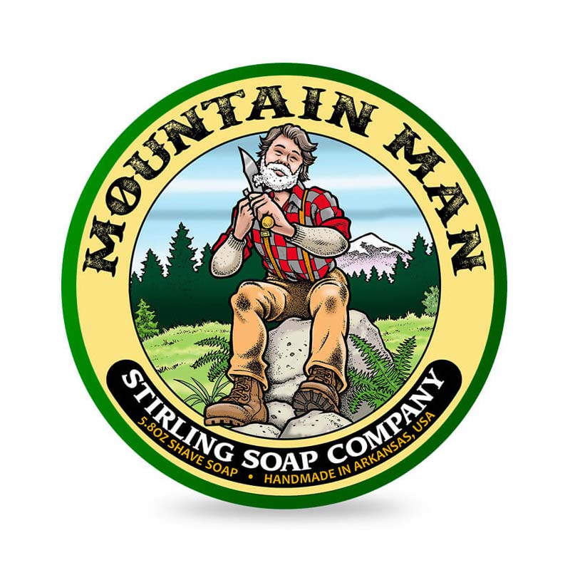 Stirling Mountain Man - Mydło Do Golenia 170ml Stirling Mountain Man - Mydło Do Golenia 170ml