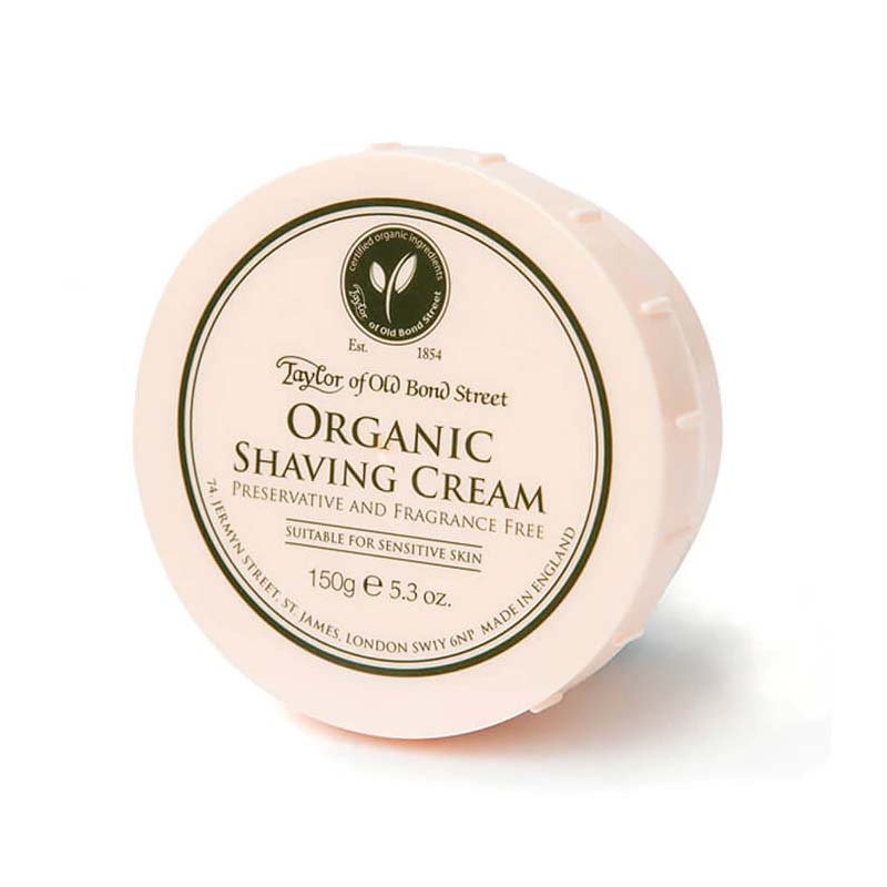 Taylor of Old Bond Street Organic - Krem Do Golenia 150g