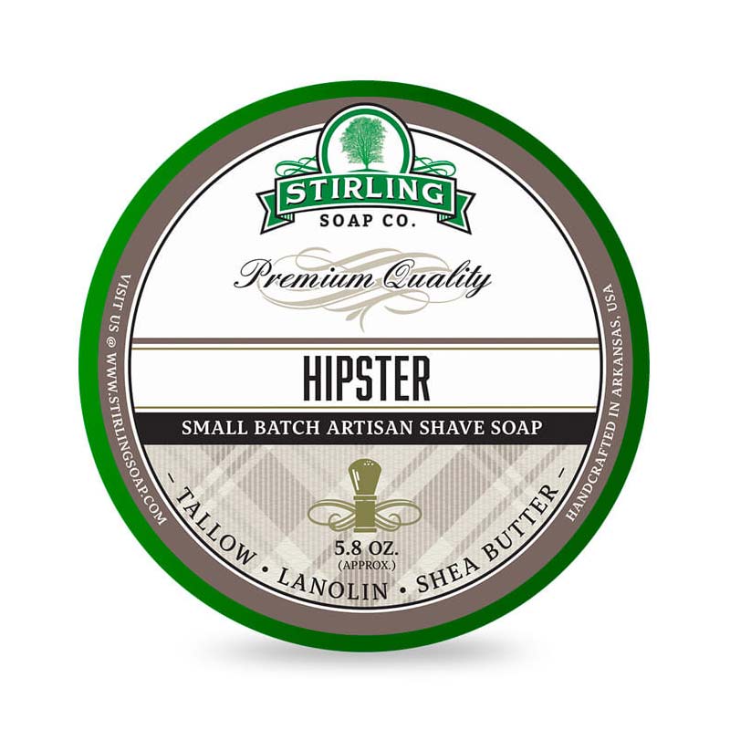 Stirling Hipster - Mydło Do Golenia 170ml Stirling Hipster - Mydło Do Golenia 170ml