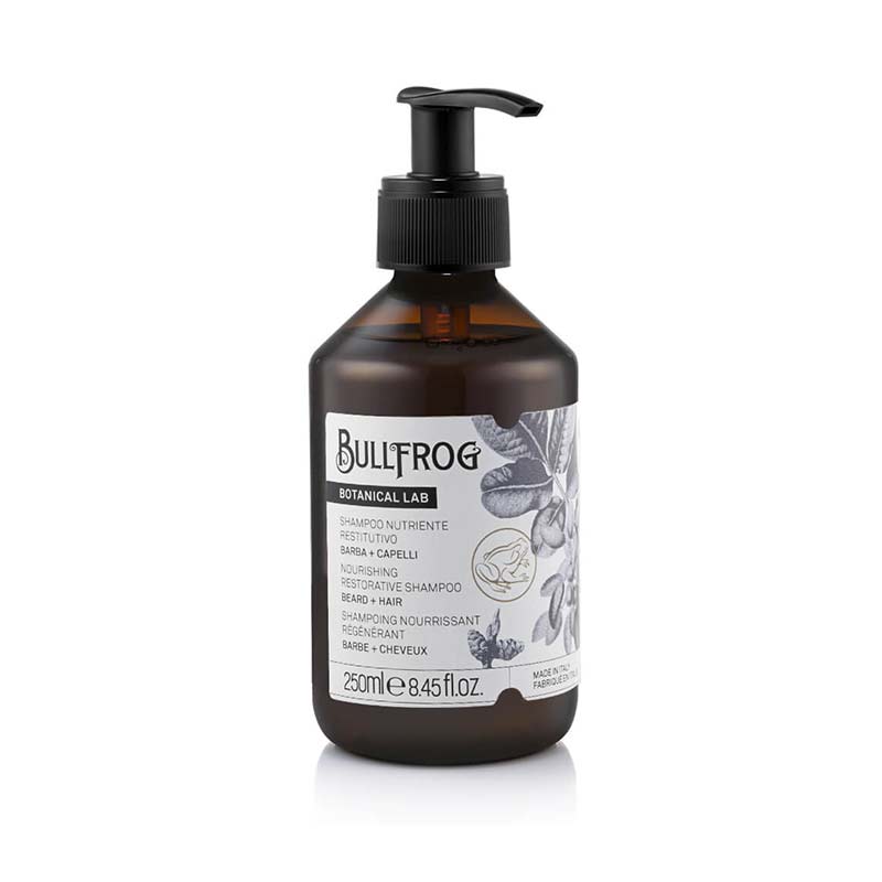 Bullfrog Nourishing Restorative - Szampon Odżywczy do Włosów i Brody 250ml Bullfrog Nourishing Restorative - Szampon Odżywczy do Włosów i Brody 250ml
