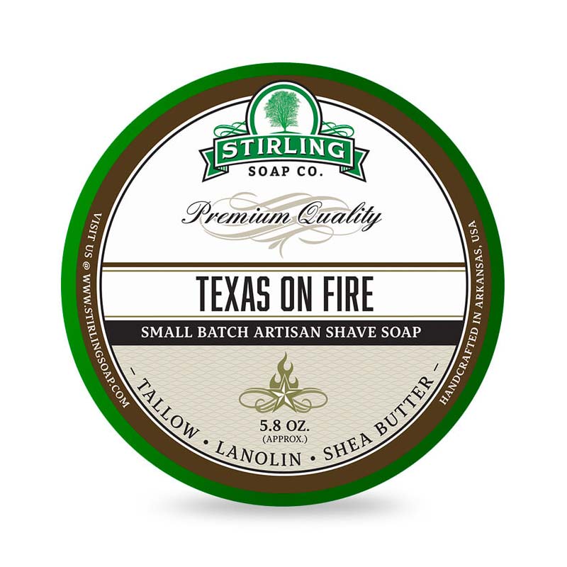 Stirling Texas on Fire - Mydło Do Golenia 170ml