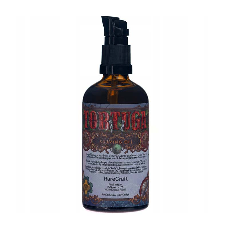 RareCraft Tortuga - Olej Do Golenia 100ml